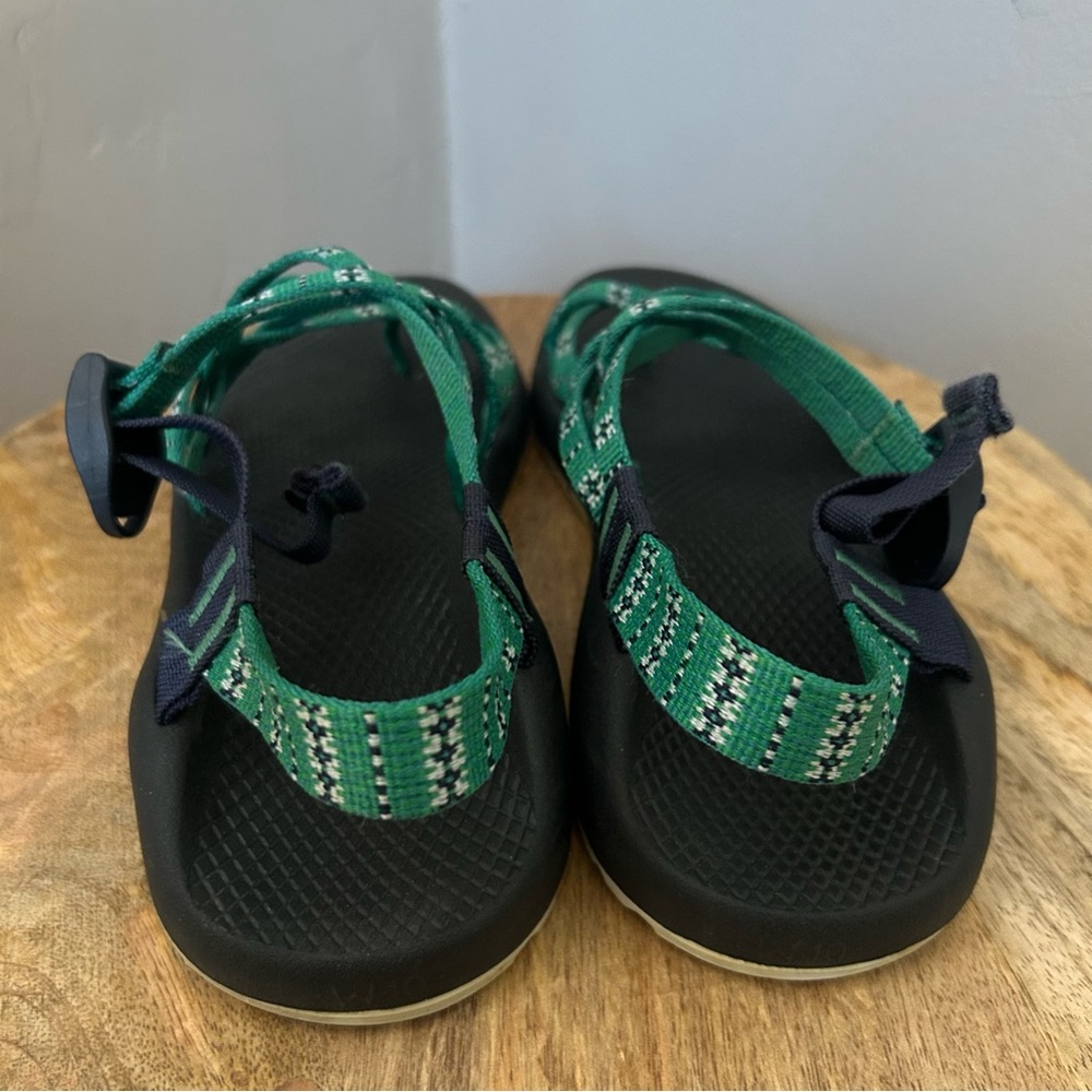 Chaco Womens ZX2 Classic Eclipse Green Sandals Sz 10 - Picture 4 of 7